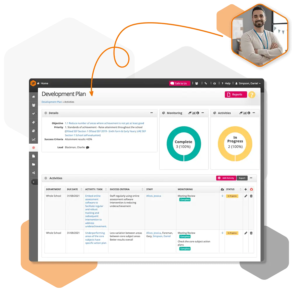 Improvement Planning Feature Showcase