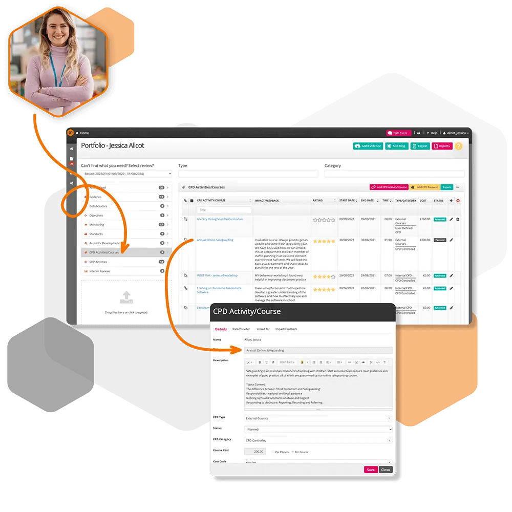 Professional Development Feature Showcase