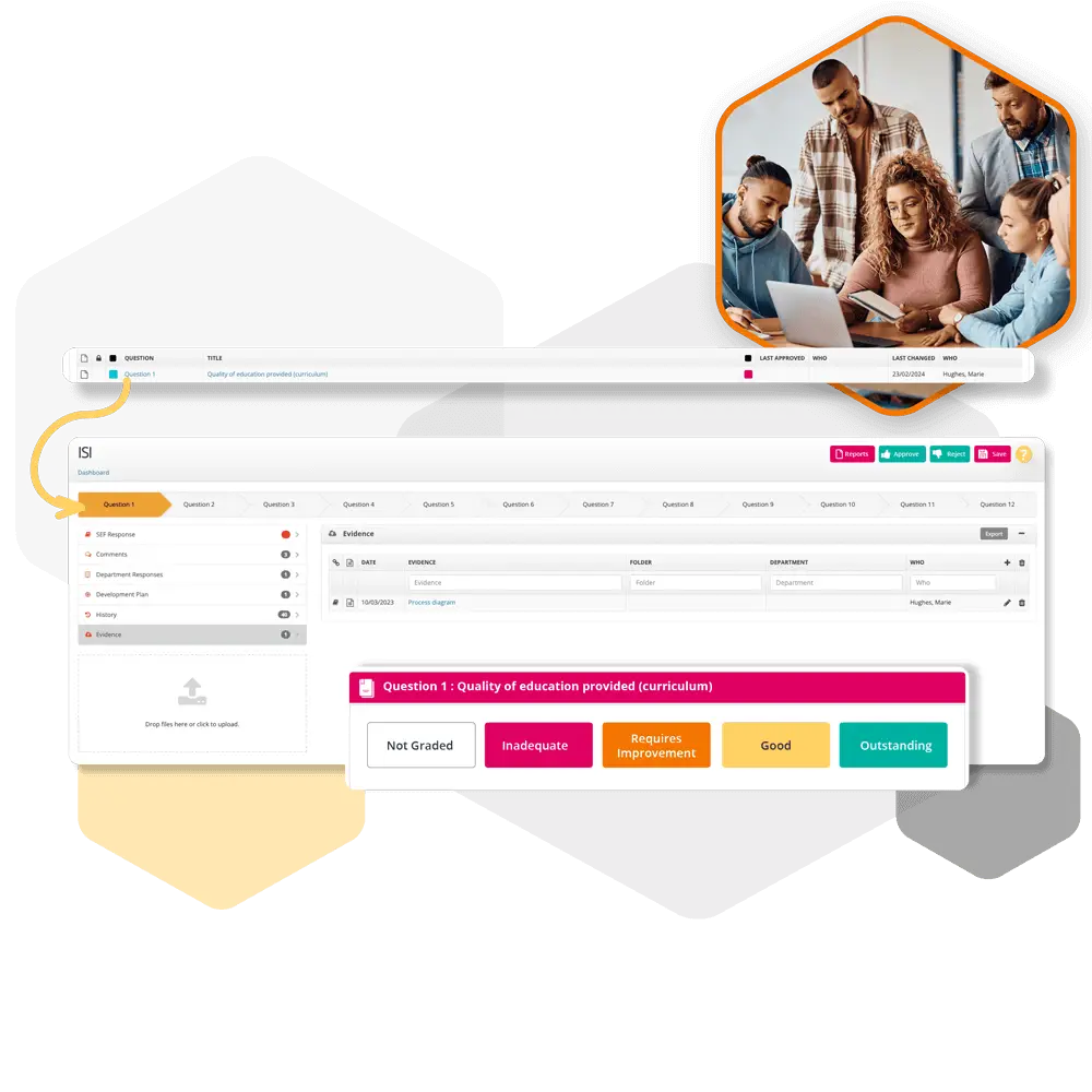 Secondary image of Self-Evaluation features
