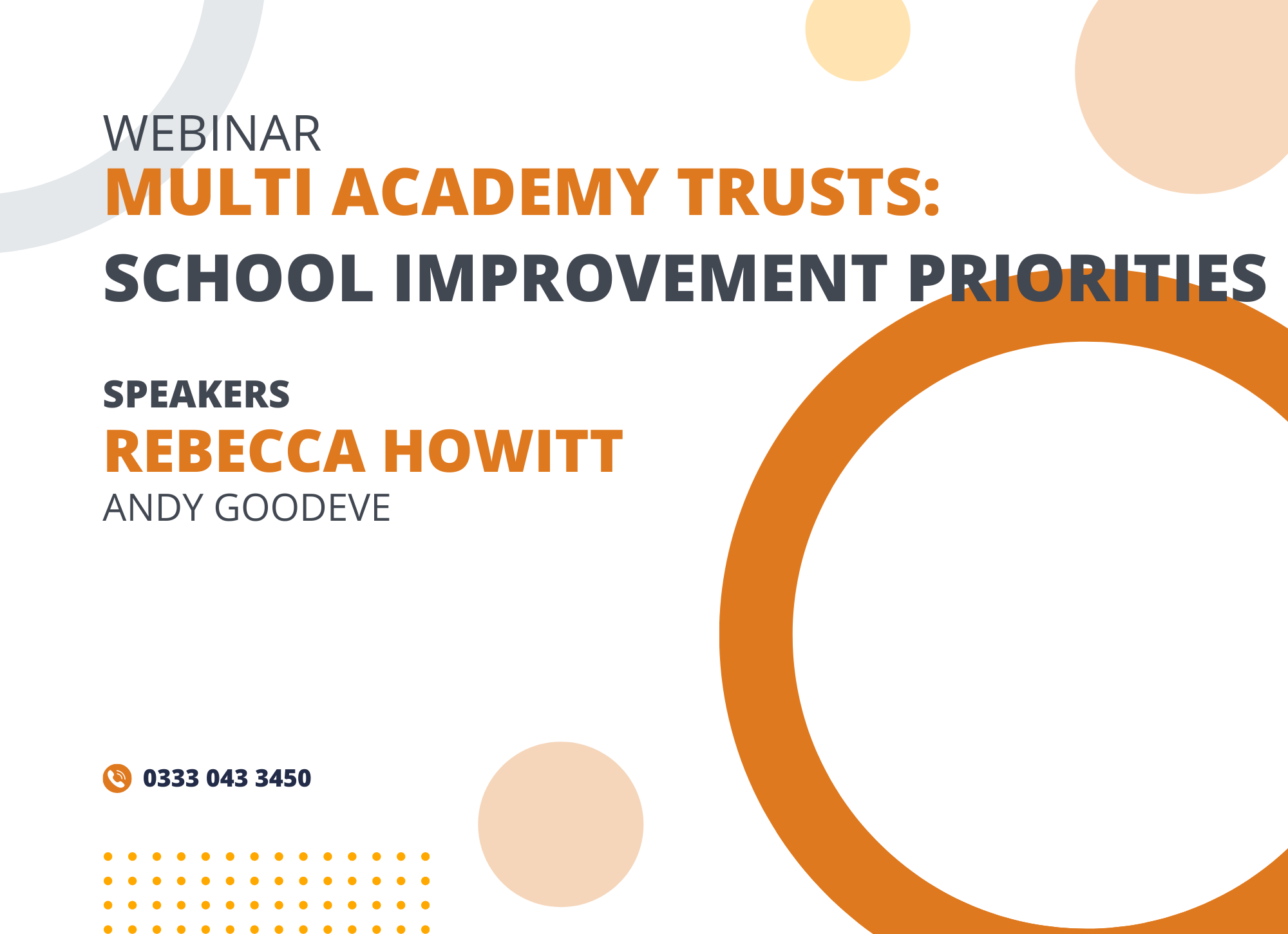 Multi Academy Trusts: School Improvement Priorities