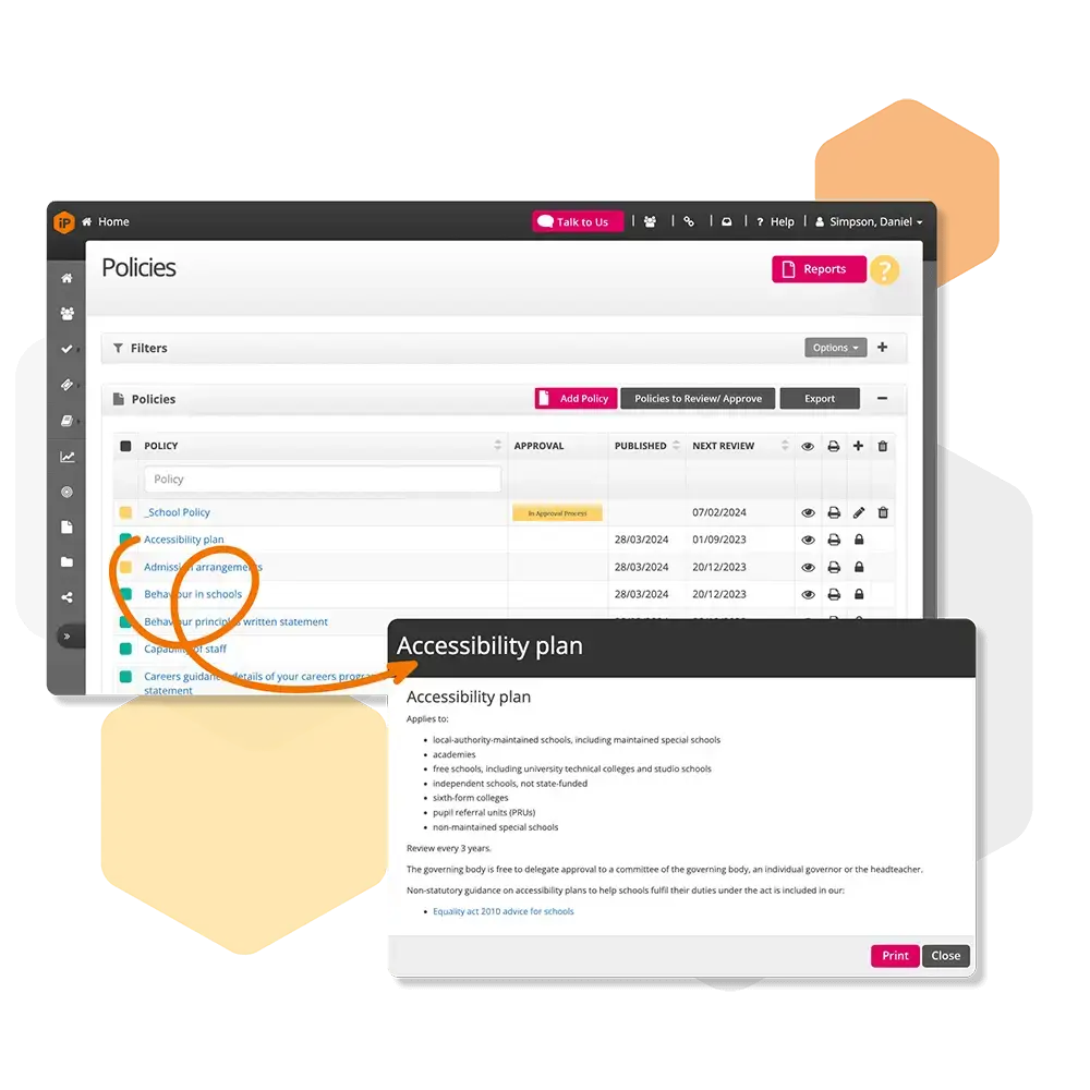 Image showcasing Policies & Procedures
