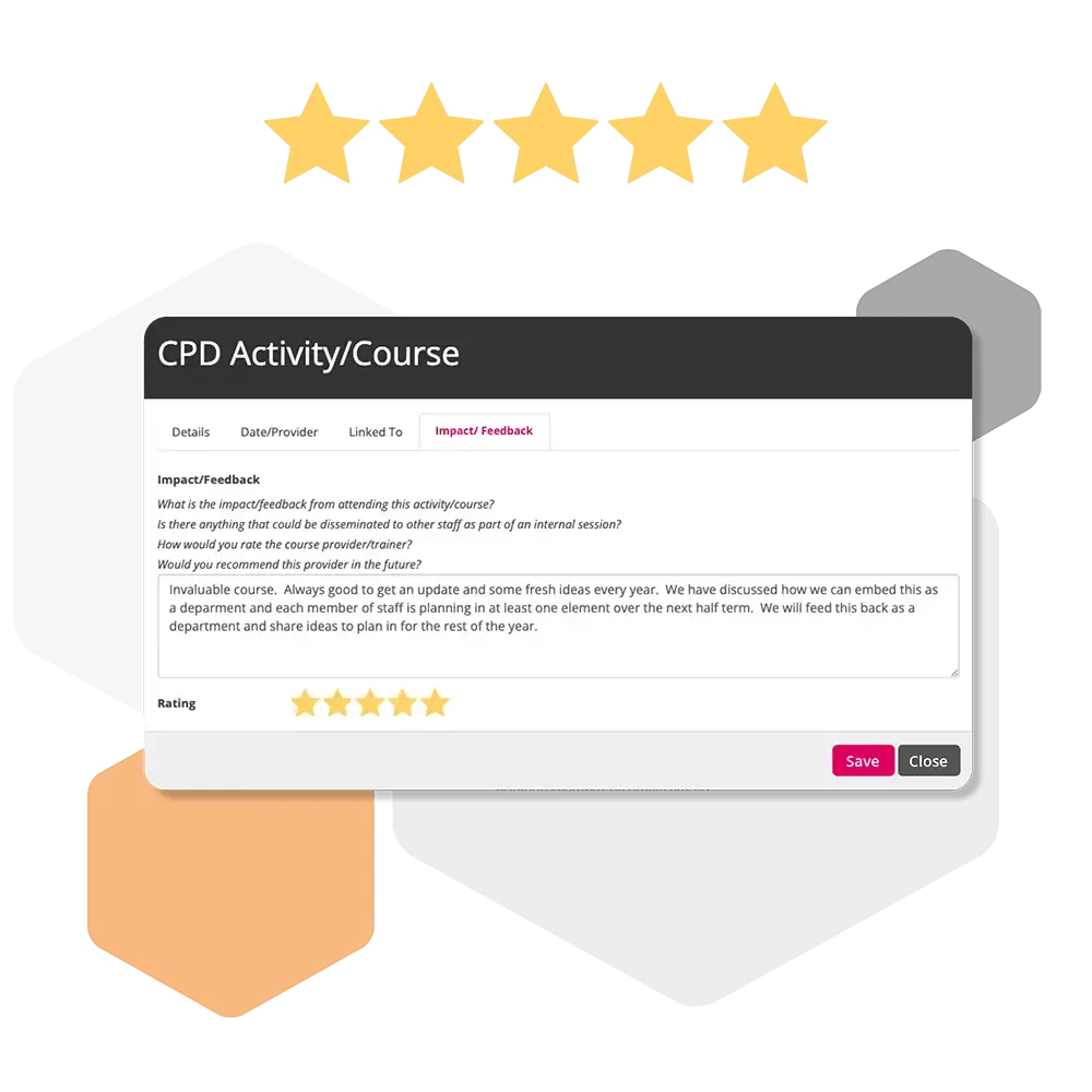 Image showcasing CPD Settings