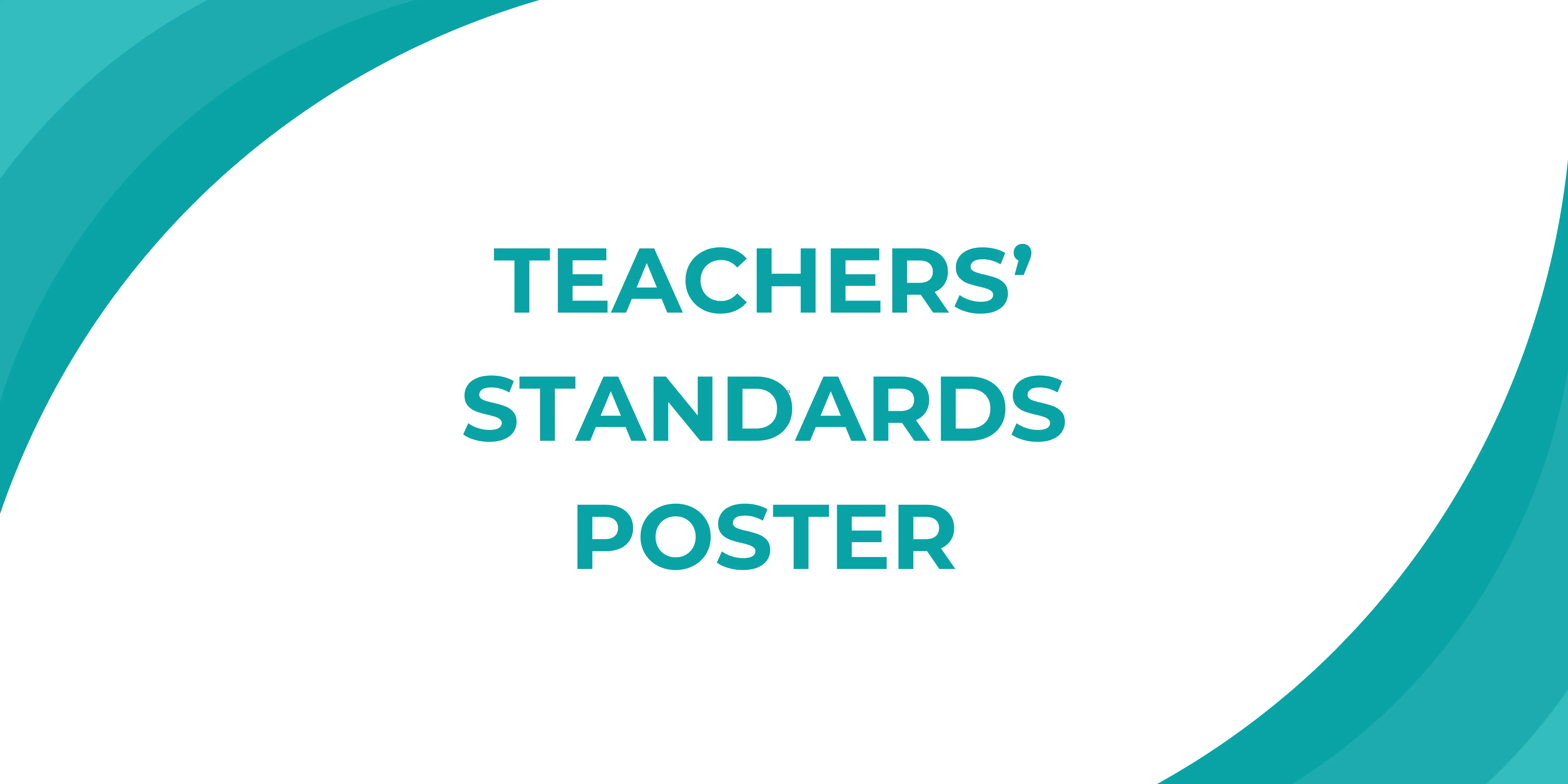 College Teachers' Standards Poster Thumbnail